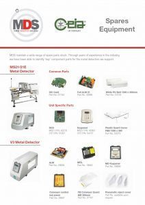 metal detector spares