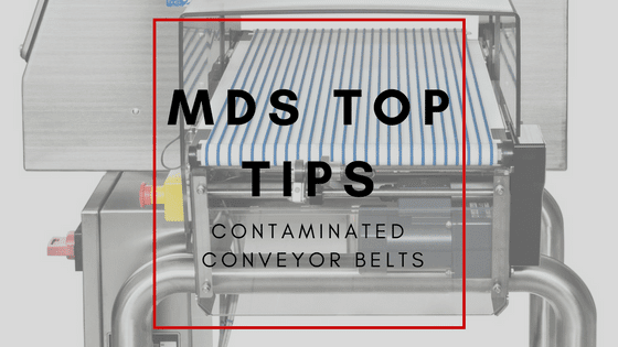 belt conveyor metal detector