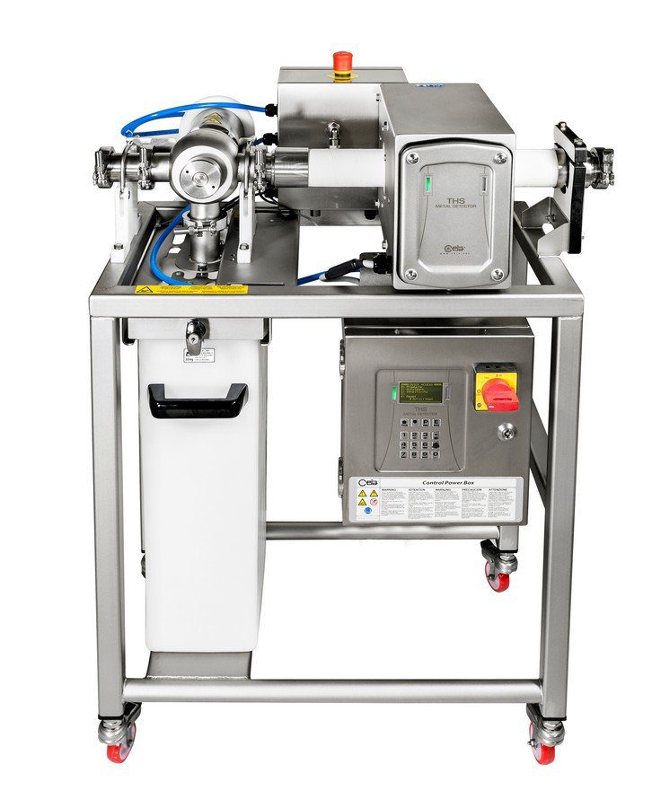 Metal detection for viscous products